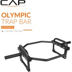 CAP Barbell Olympic Trap Bar and Shrug Bar for Deadlifts