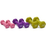 Amazon Basics Neoprene Dumbbell Hand Weights for Exercise and Muscle Toning