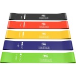 TechStone Resistance Bands Set – 5 Levels Loop Exercise Bands for Men & Women, Elastic Workout Bands for Home Gym, Training, Yoga & Fitness, Carry Bag Included