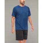 1/5 Pack Mesh Workout Shirts for Men Dry Fit Gym Shirts Quick Dry Athletic Short Sleeve T-Shirt Moisture Wicking