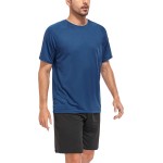1/5 Pack Mesh Workout Shirts for Men Dry Fit Gym Shirts Quick Dry Athletic Short Sleeve T-Shirt Moisture Wicking