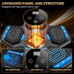 2026 Music Boxing Machine for Adults and Kids, Smart Bluetooth Boxing Training Equipment with Gloves Wall Mounted, Workout Punching Machine for Home,Office and Gym