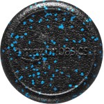 Amazon Basics High Density Foam Roller for Exercise and Recovery, 24 Inches, Blue Speckled